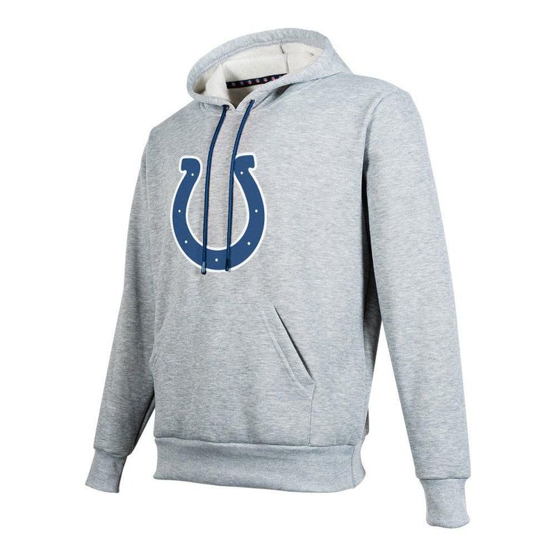 Sudadera Hoodie NFL Indianapolis Colts Manga Larga Gris Hombre