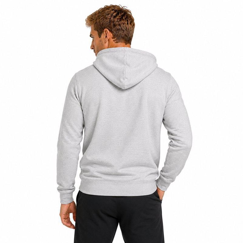 Sudadera Hoodie NFL Washington Commanders Manga Larga Gris Hombre