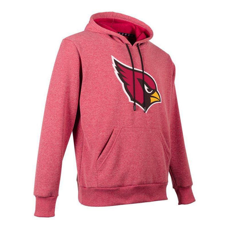 Sudadera Hoodie NFL Arizona Cardinals Manga Larga Rojo Jaspe Hombre