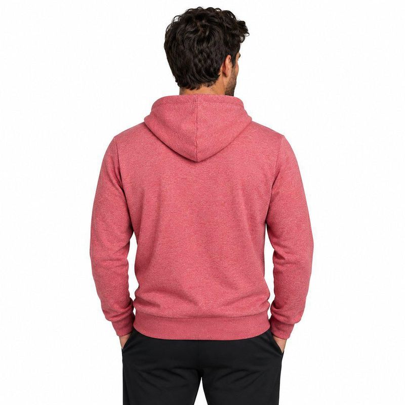 Sudadera Hoodie NFL Atlanta Falcons Manga Larga Rojo Jaspe Hombre