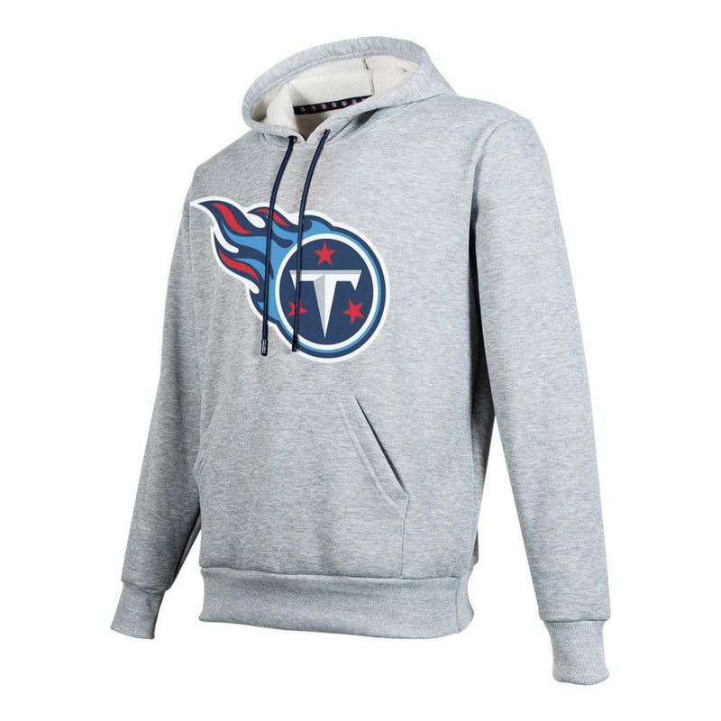 Sudadera Hoodie NFL Tennessee Titans Manga Larga Gris Hombre