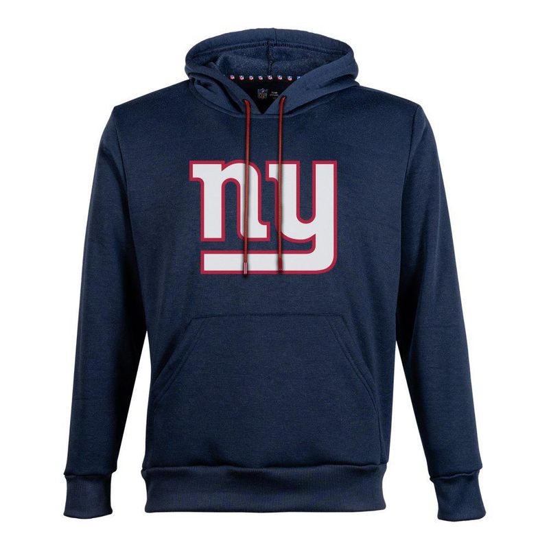 Sudadera Hoodie NFL New York Giants Manga Larga Azul Marino Hombre