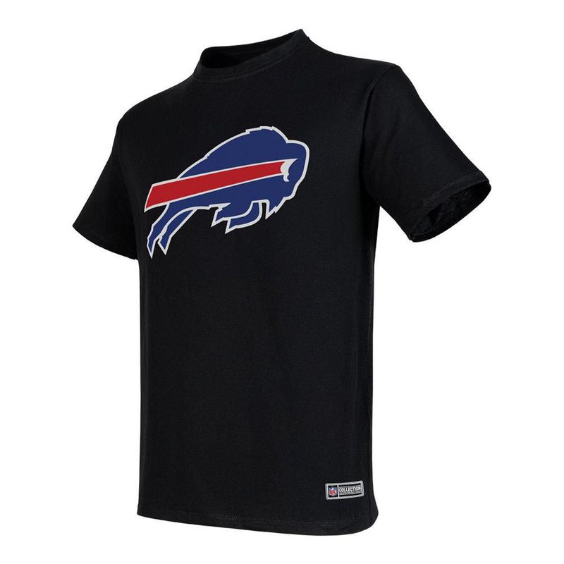 Playera Aficionado NFL Buffalo Bills Manga Corta Negro Hombre