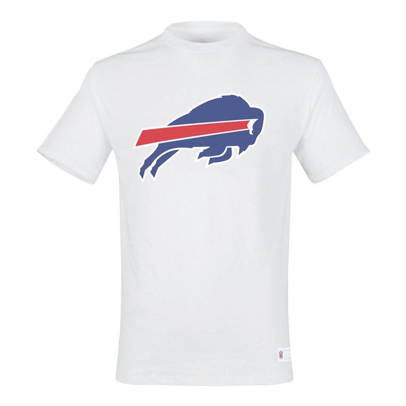 Playera Aficionado NFL Buffalo Bills Manga Corta Blanco Hombre