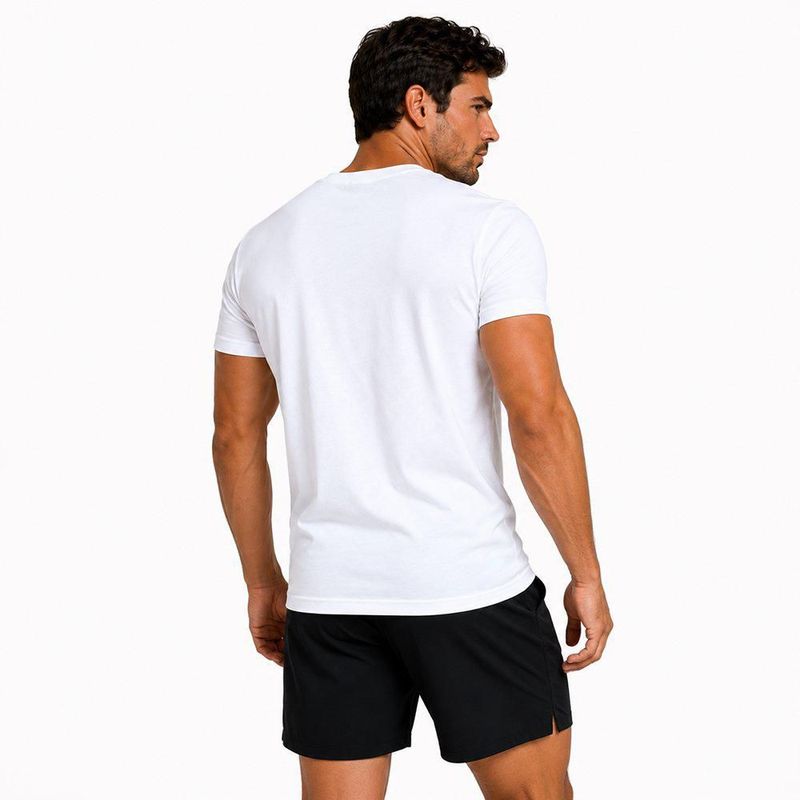 Playera Aficionado NFL Carolina Panthers Manga Corta Blanco Hombre