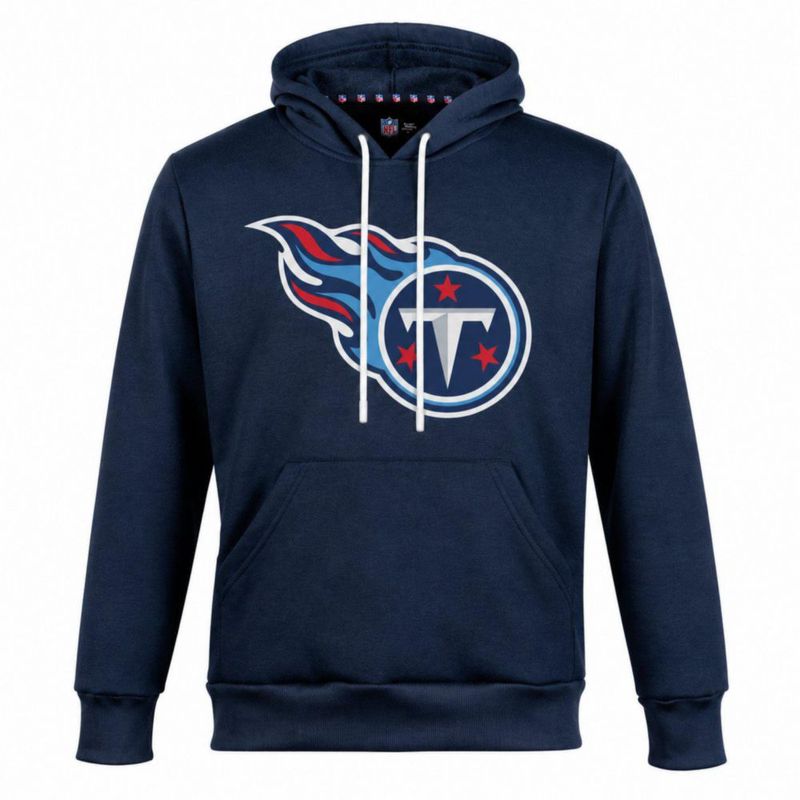 Sudadera Hoodie NFL Tennessee Titans Manga Larga Azul Marino Hombre