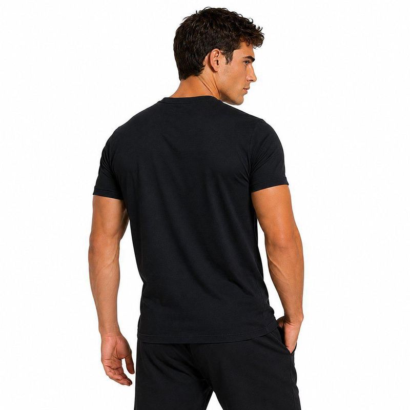 Playera Aficionado NFL Denver Broncos Manga Corta Negro Hombre