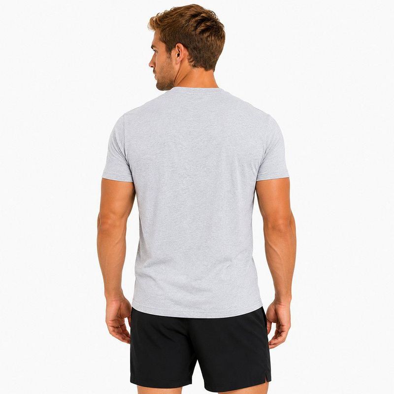 Playera Aficionado NFL Green Bay Packers Manga Corta Gris Hombre