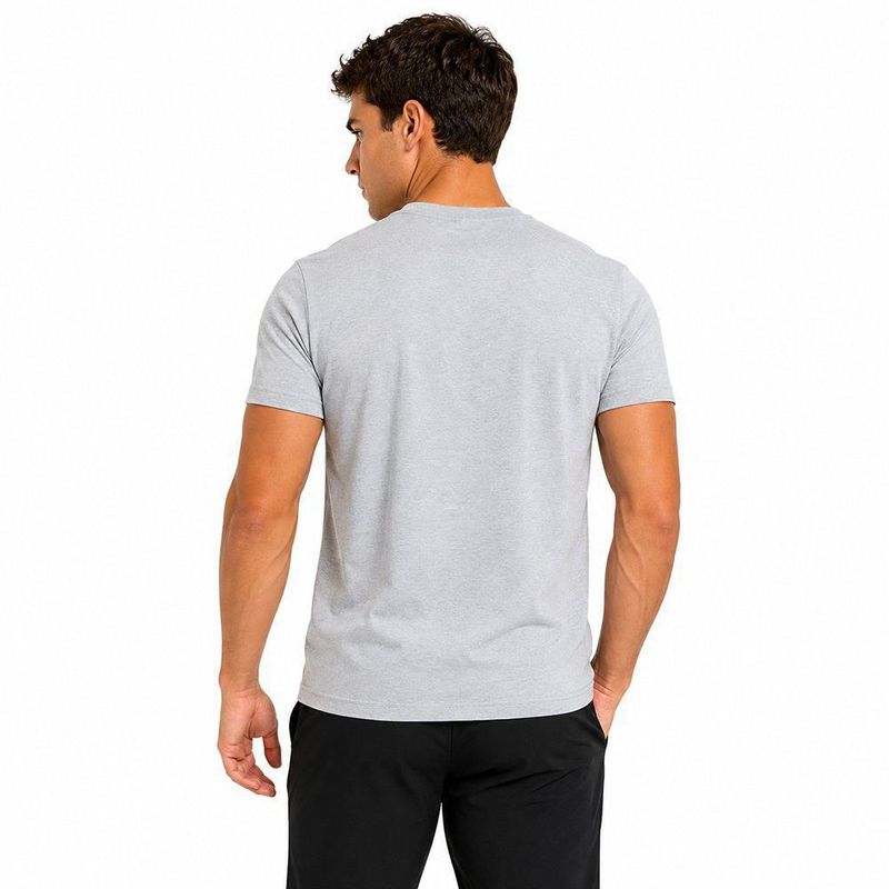 Playera Aficionado NFL Detroit Lions Manga Corta Gris Hombre