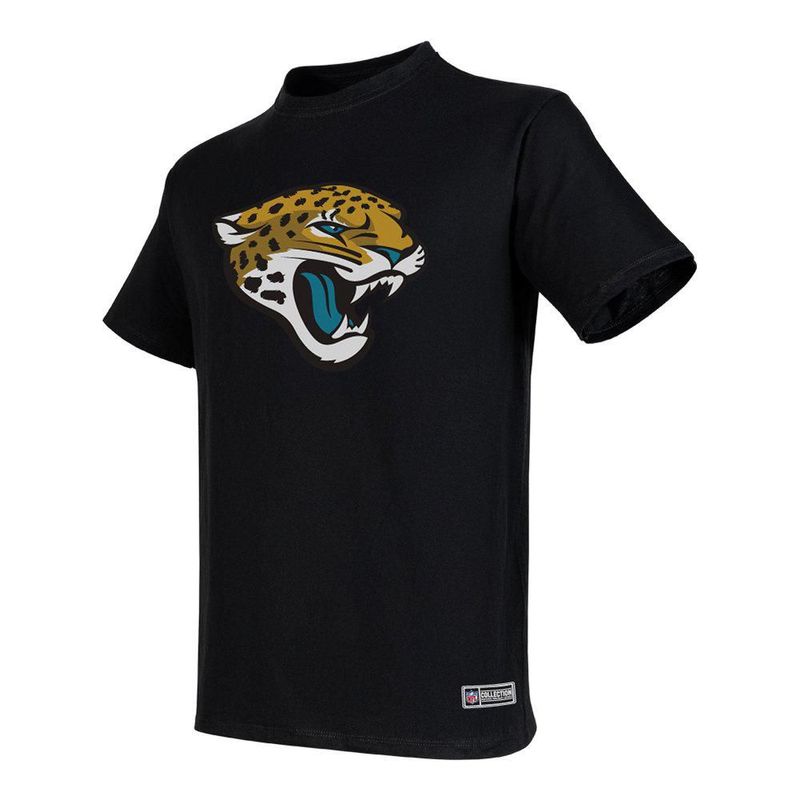 Playera Aficionado NFL Jacksonville Jaguars Manga Corta Negro Hombre