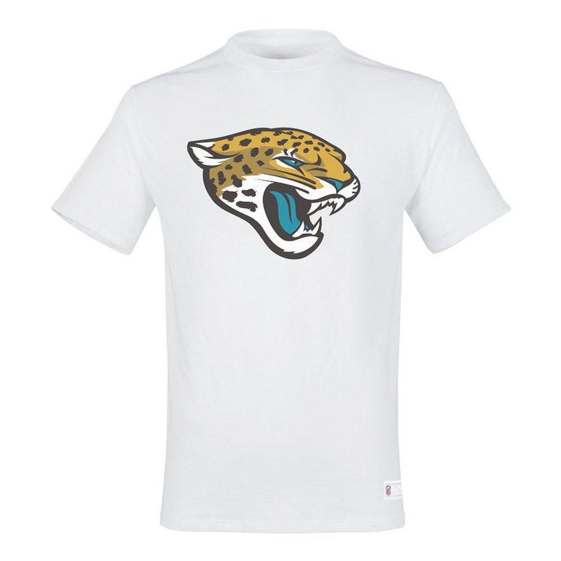Playera Aficionado NFL Jacksonville Jaguars Manga Corta Blanco Hombre
