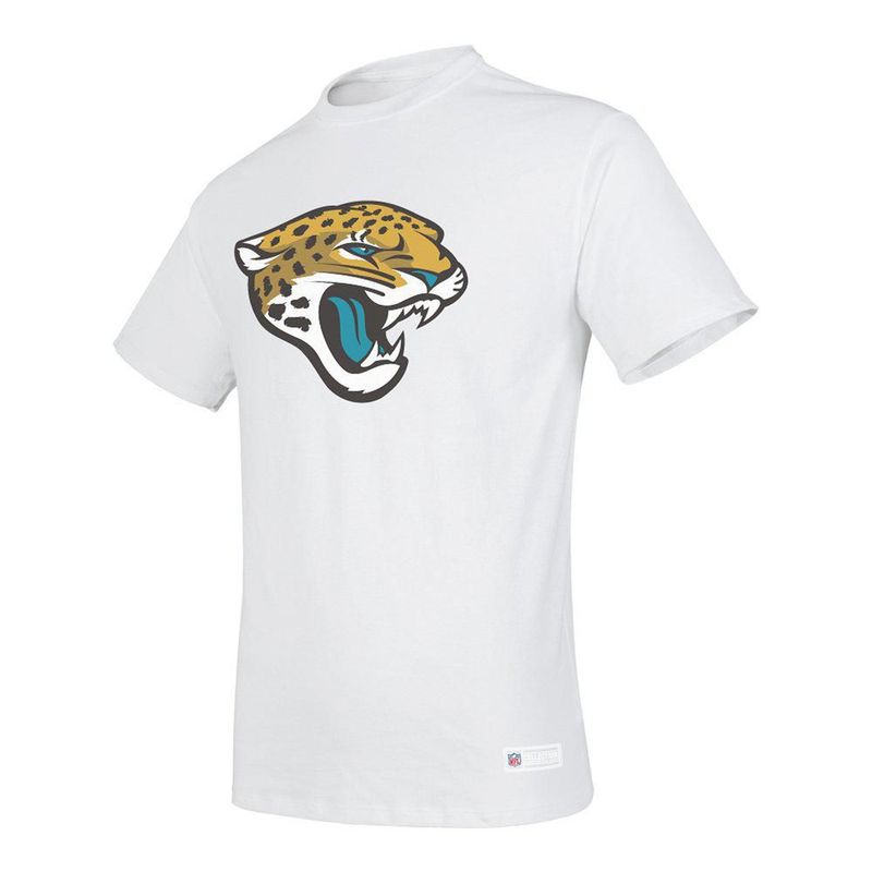 Playera Aficionado NFL Jacksonville Jaguars Manga Corta Blanco Hombre