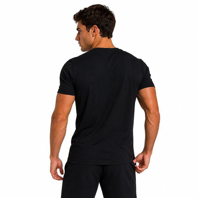 Playera Aficionado NFL Minnesota Vikings Manga Corta Negro Hombre