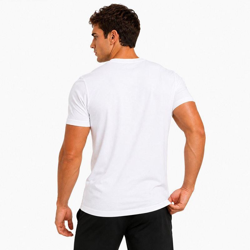 Playera Aficionado NFL New England Patriots Manga Corta Blanco Hombre