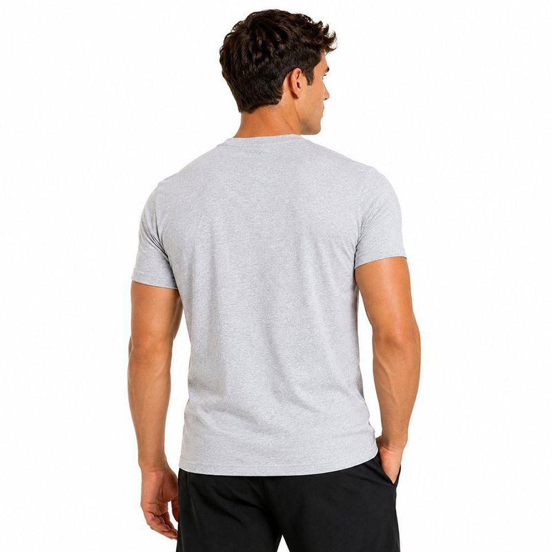 Playera Aficionado NFL New England Patriots Manga Corta Gris Hombre