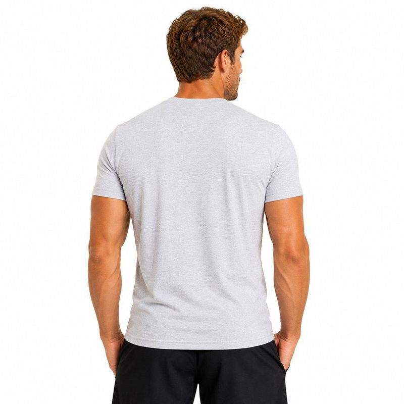 Playera Aficionado NFL New Orleans Saints Manga Corta Gris Hombre