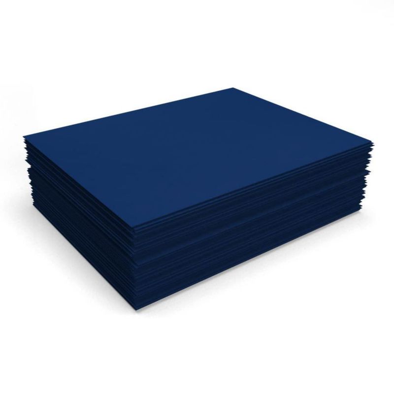 Cartulina LUXPaper A4 Azul Marino 100 lb - 50 unidades