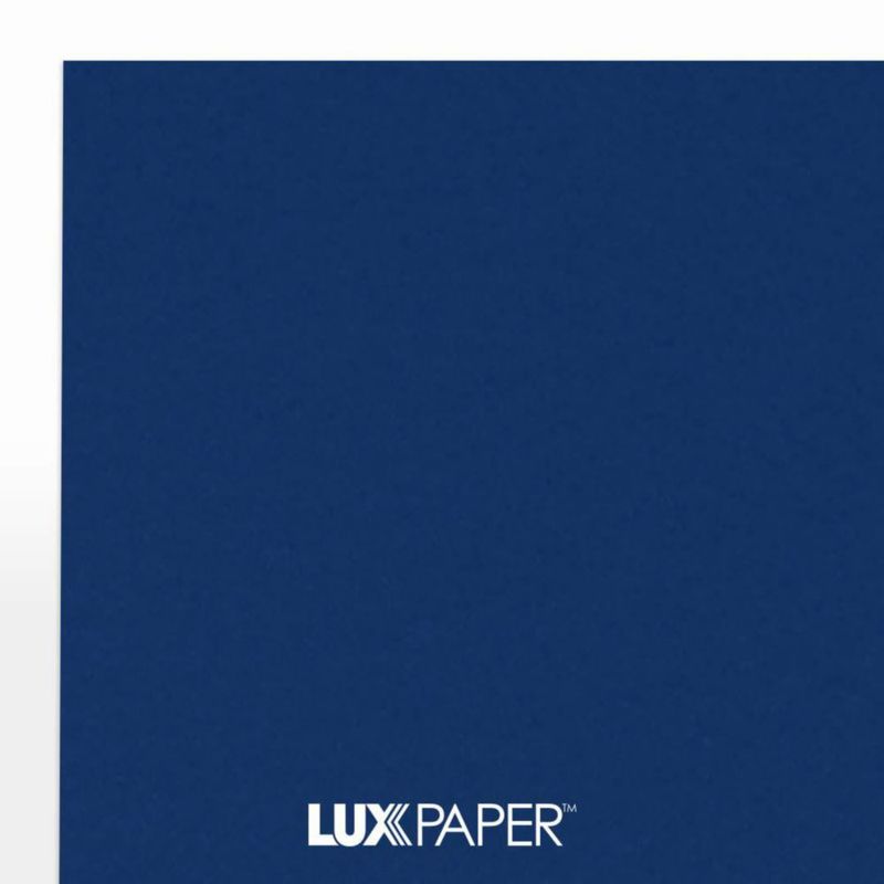 Cartulina LUXPaper A4 Azul Marino 100 lb - 50 unidades