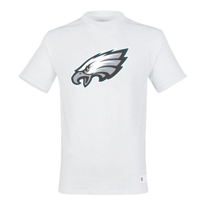 Playera Aficionado NFL Philadelphia Eagles Manga Corta Blanco Hombre