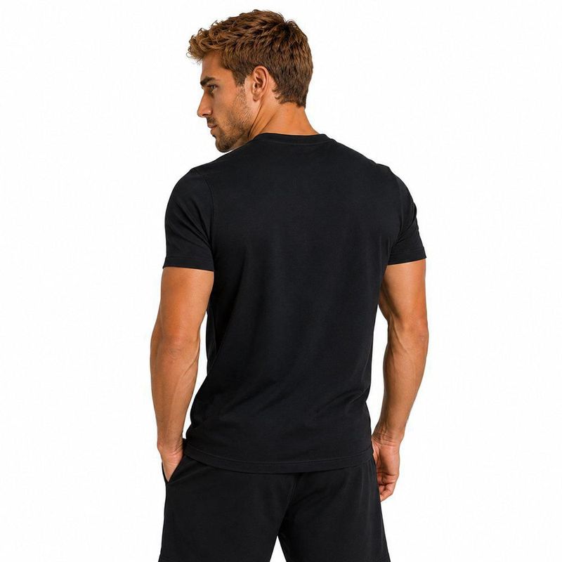 Playera Aficionado NFL Philadelphia Eagles Manga Corta Negro Hombre