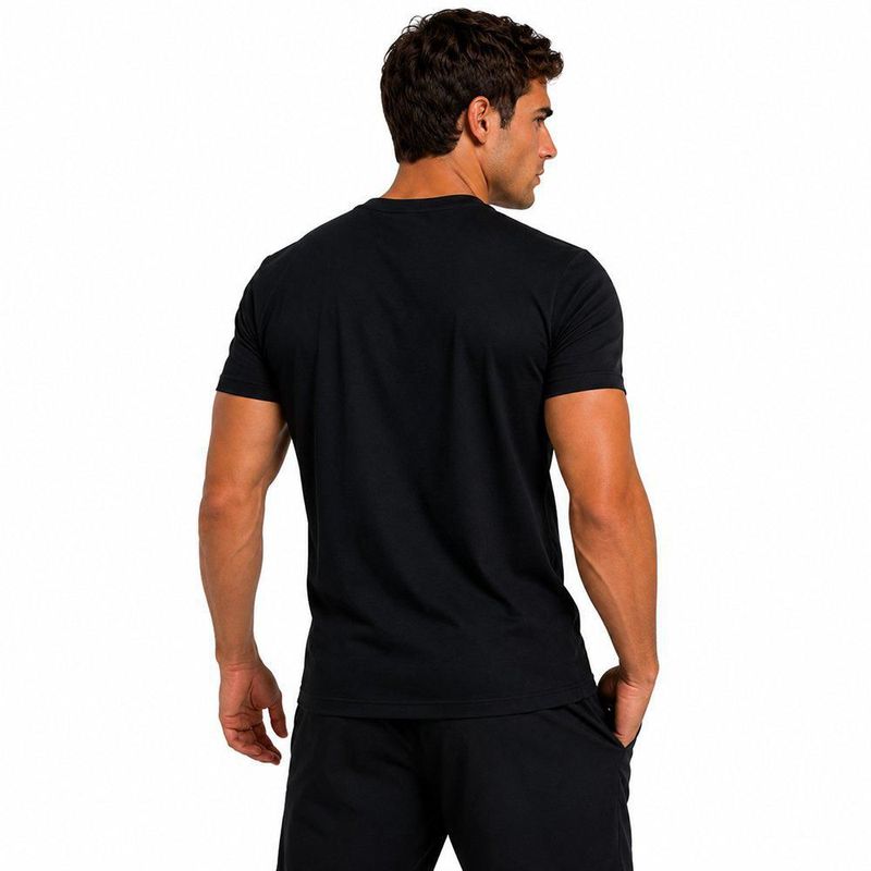 Playera Aficionado NFL Pittsburgh Steelers Manga Corta Negro Hombre