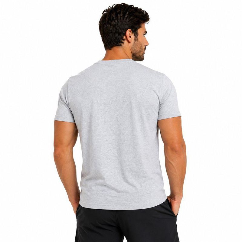 Playera Aficionado NFL New York Jets Manga Corta Gris Hombre