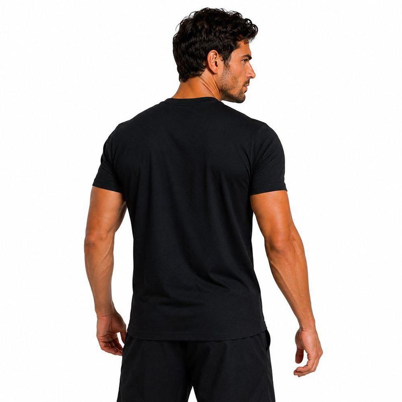 Playera Aficionado NFL Seattle Seahawks Manga Corta Negro Hombre