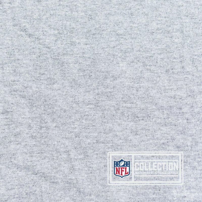 Playera Aficionado NFL Pittsburgh Steelers Manga Corta Gris Hombre