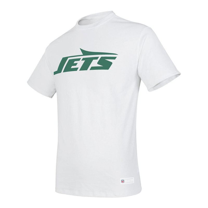 Playera Aficionado NFL New York Jets Manga Corta Blanco Hombre