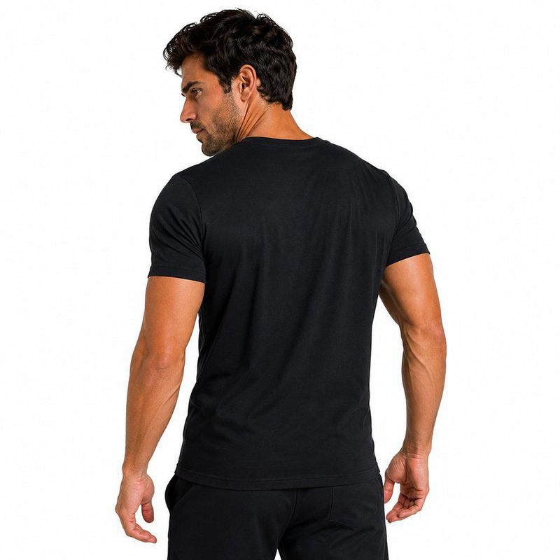 Playera Aficionado NFL New York Jets Manga Corta Negro Hombre
