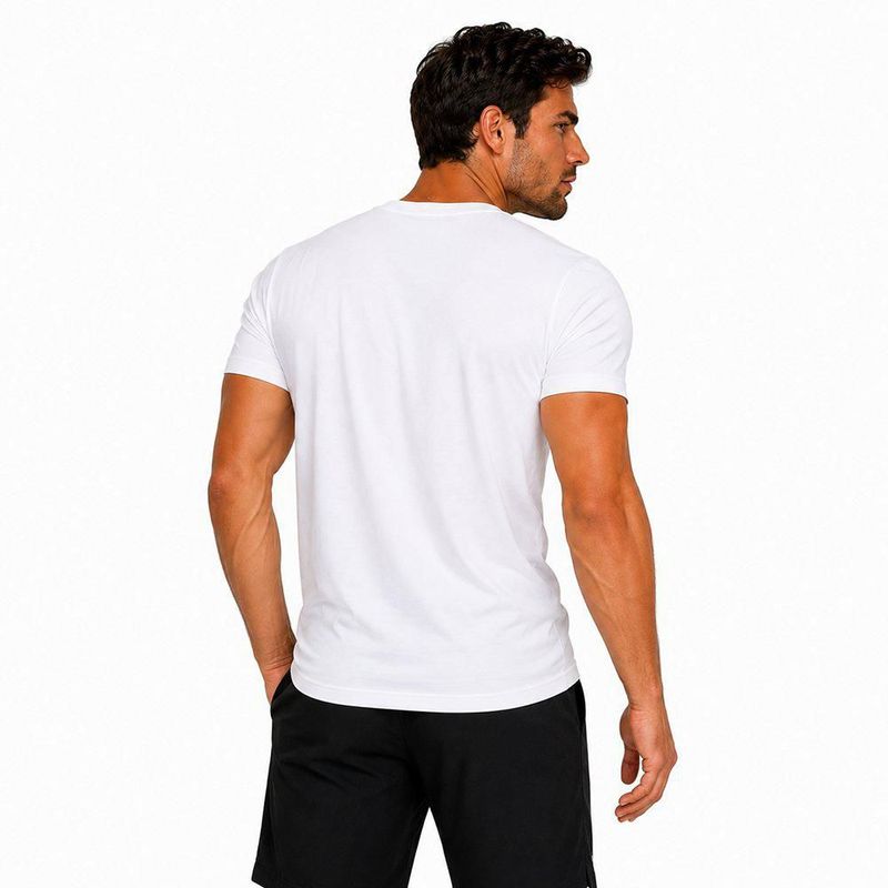 Playera Aficionado NFL Seattle Seahawks Manga Corta Blanco Hombre