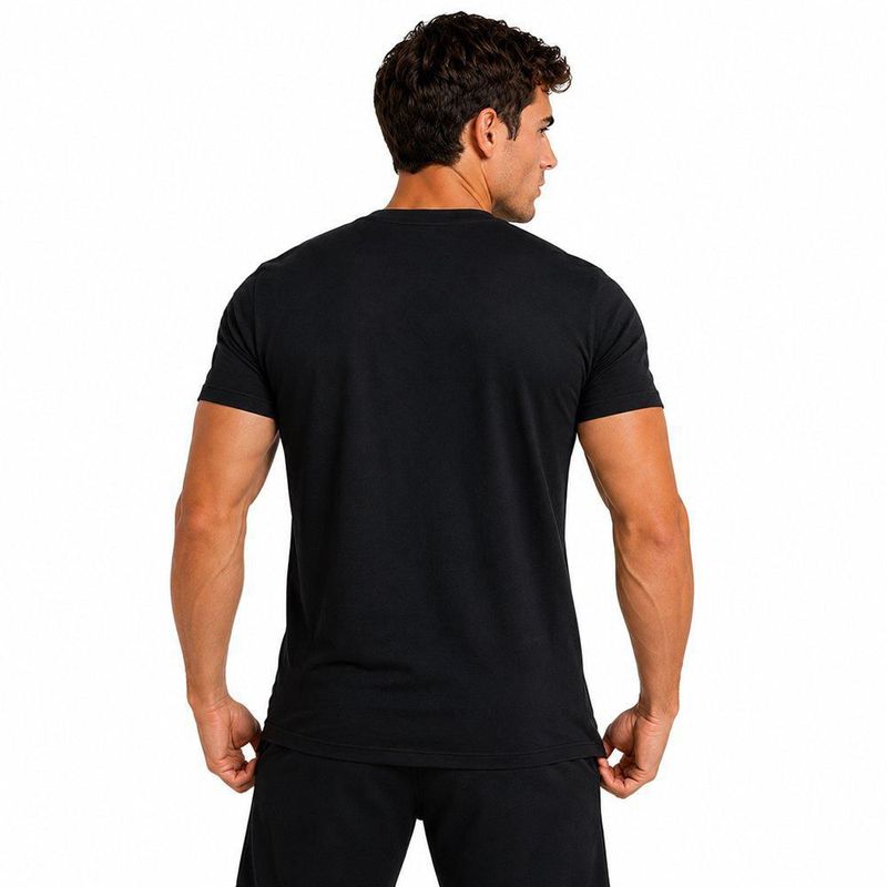 Playera Aficionado NFL New York Giants Manga Corta Negro Hombre