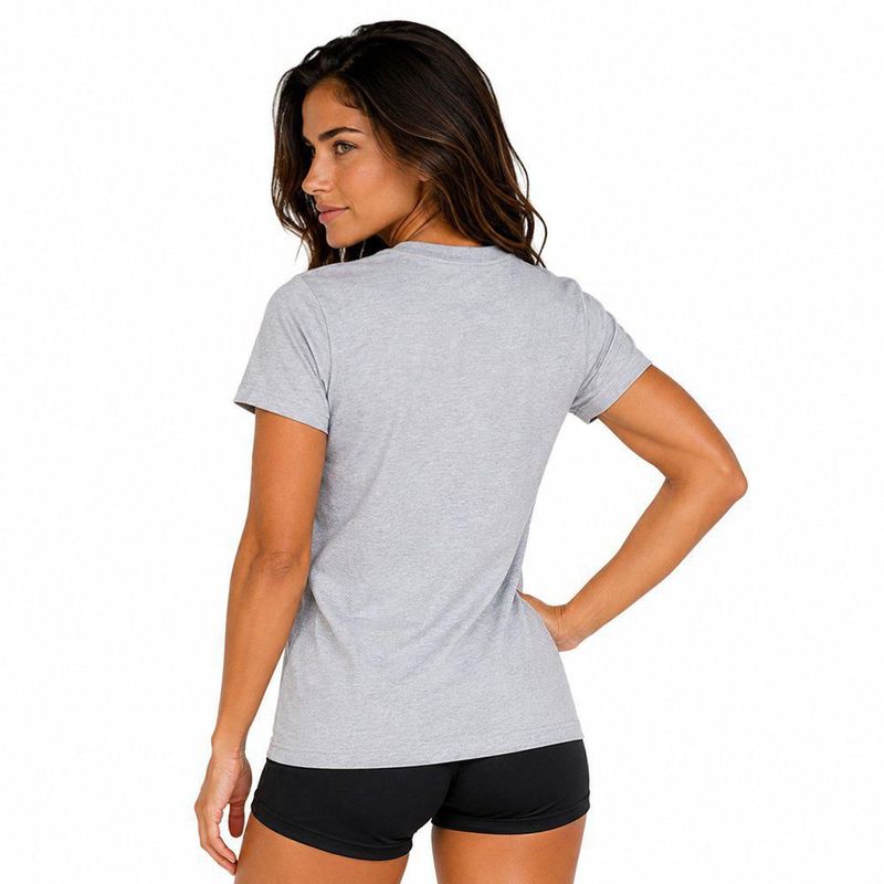 Playera Aficionado NFL Arizona Cardinals Manga Corta Gris Mujer