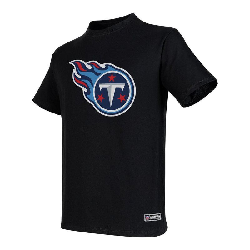 Playera Aficionado NFL Tennessee Titans Manga Corta Negro Hombre