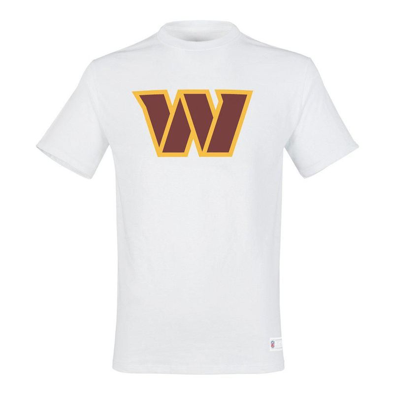 Playera Aficionado NFL Washington Commanders Manga Corta Blanco Hombre