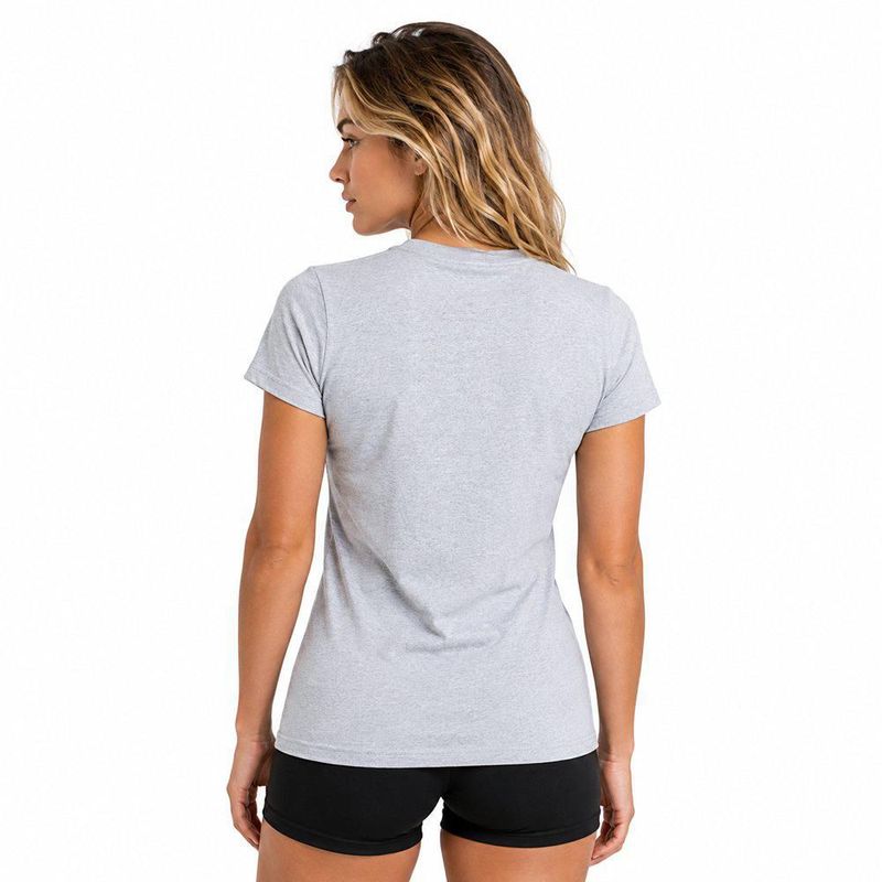 Playera Aficionado NFL Buffalo Bills Manga Corta Gris Mujer
