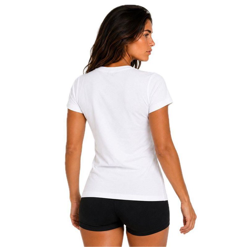 Playera Aficionado NFL Cincinnati Bengals Manga Corta Blanco Mujer