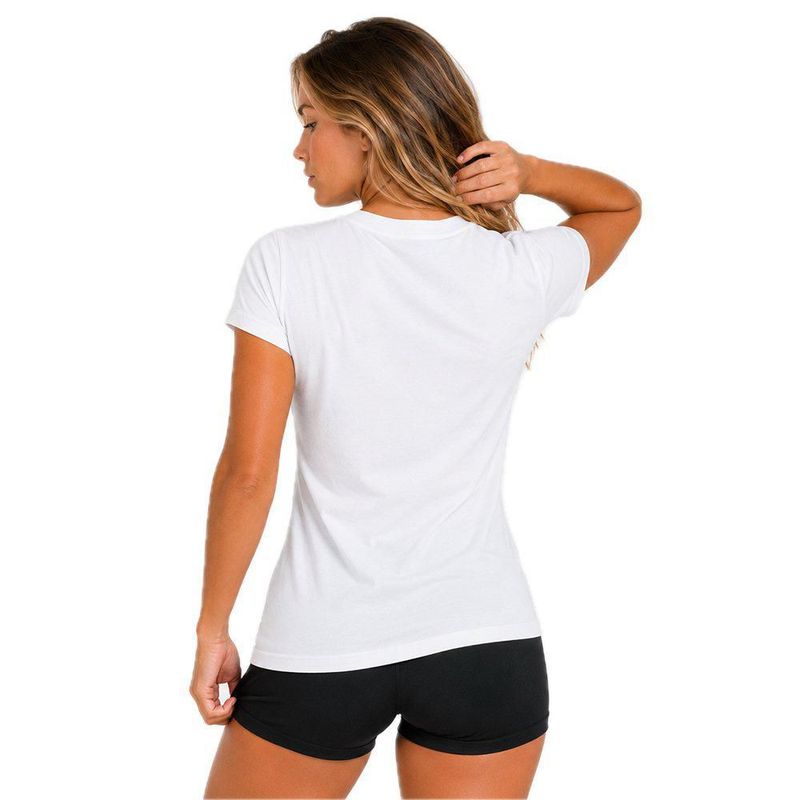 Playera Aficionado NFL Chicago Bears Manga Corta Blanco Mujer