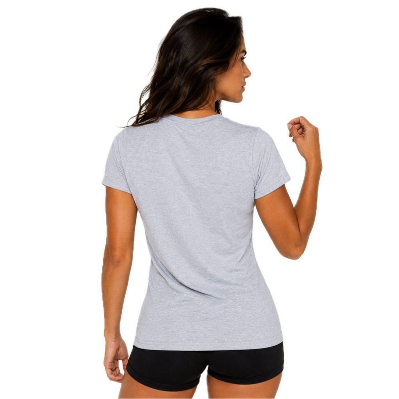 Playera Aficionado NFL Cincinnati Bengals Manga Corta Gris Mujer