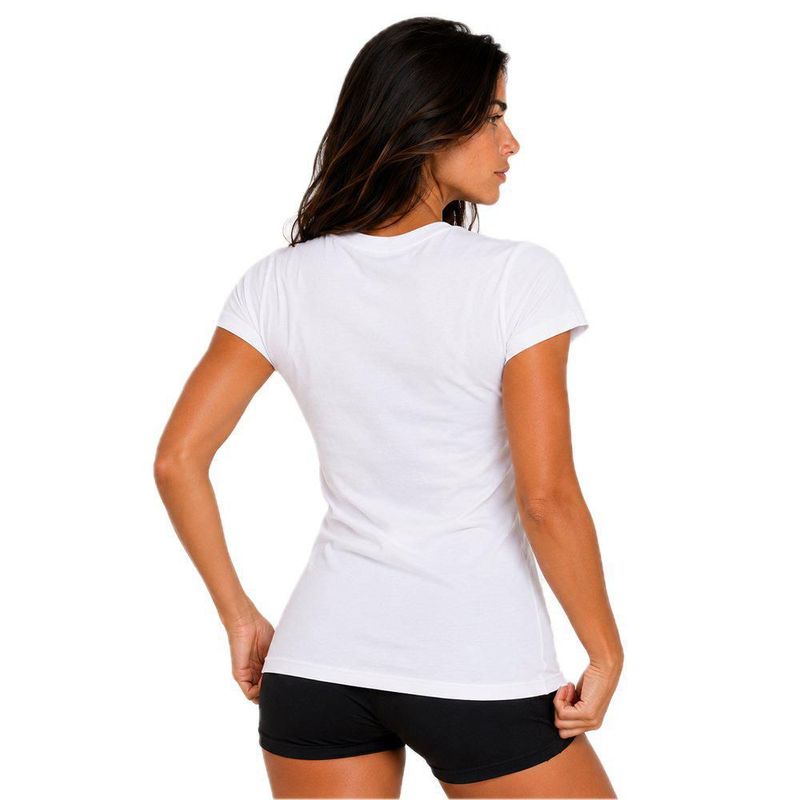 Playera Aficionado NFL Cleveland Browns Manga Corta Blanco Mujer