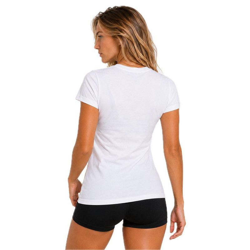 Playera Aficionado NFL Detroit Lions Manga Corta Blanco Mujer