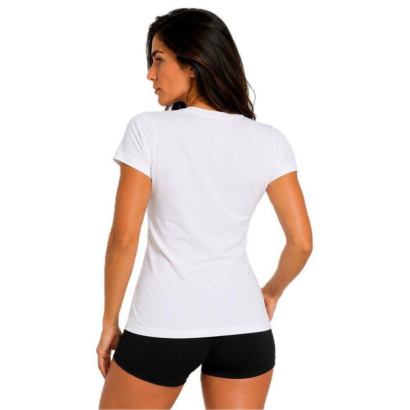 Playera Aficionado NFL Dallas Cowboys Manga Corta Blanco Mujer