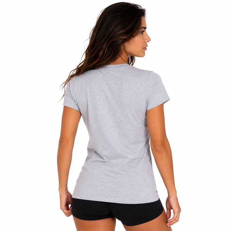 Playera Aficionado NFL Indianapolis Colts Manga Corta Gris Mujer