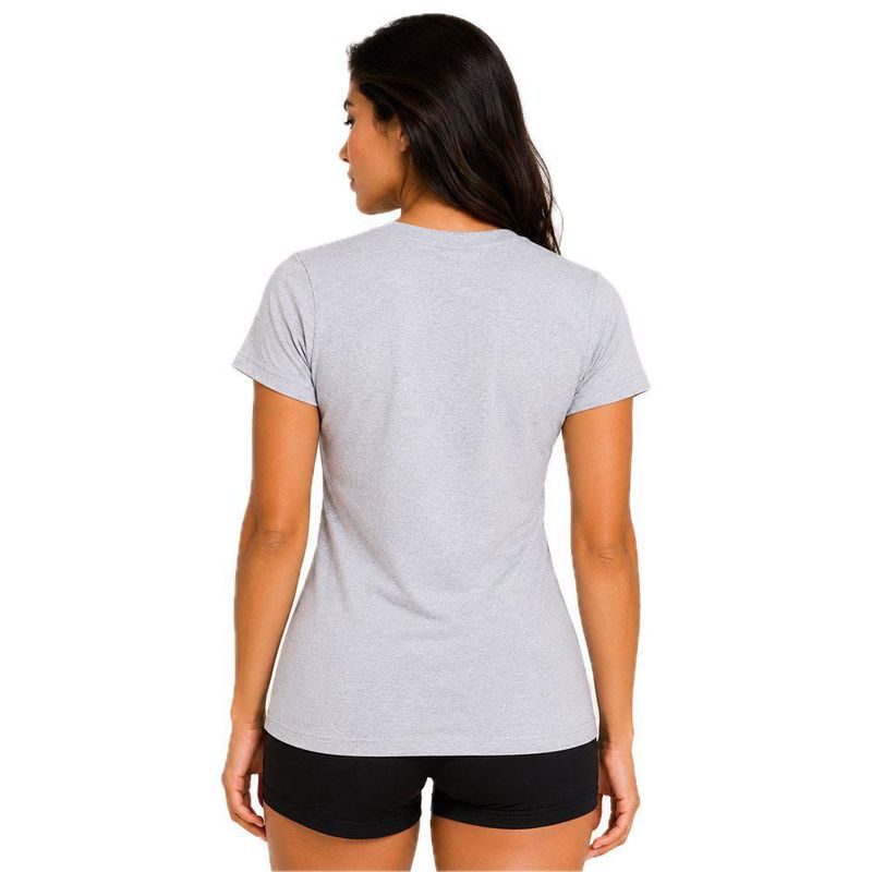 Playera Aficionado NFL Houston Texans Manga Corta Gris Mujer