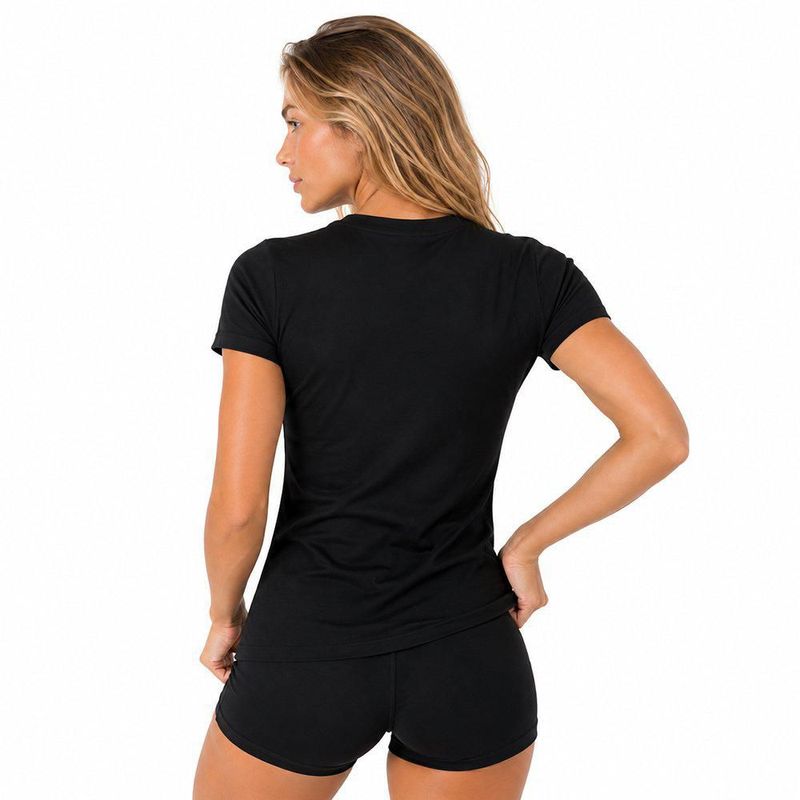 Playera Aficionado NFL Indianapolis Colts Manga Corta Negro Mujer