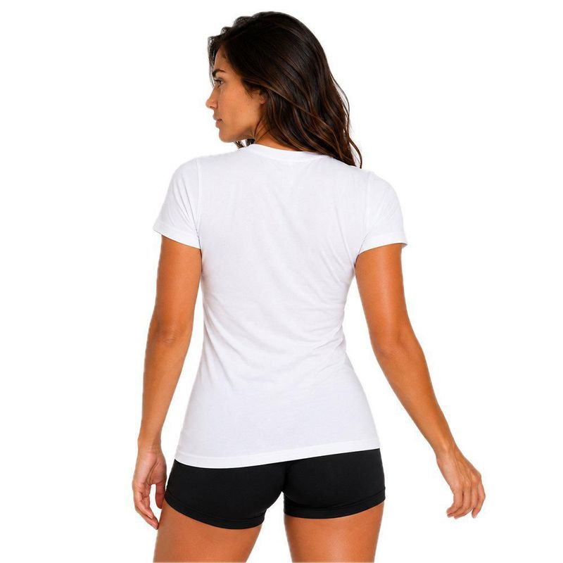 Playera Aficionado NFL Las Vegas Raiders Manga Corta Blanco Mujer