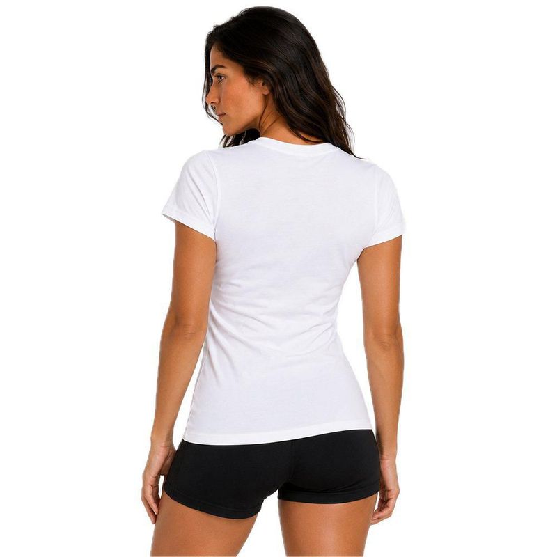 Playera Aficionado NFL New York Jets Manga Corta Blanco Mujer