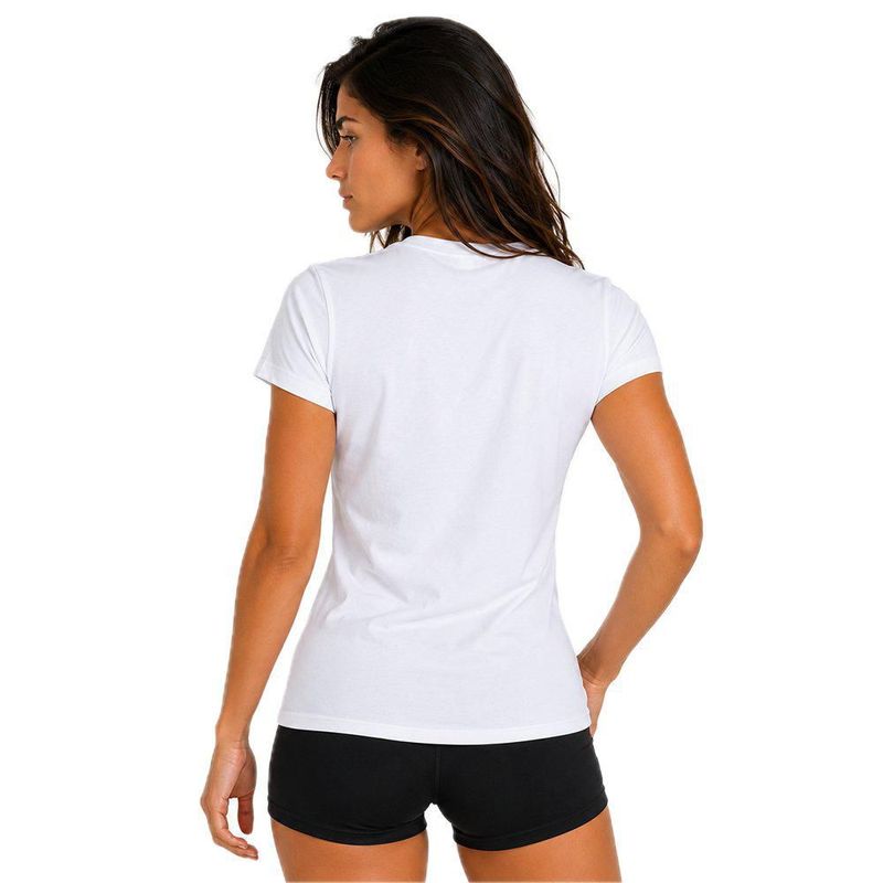 Playera Aficionado NFL Philadelphia Eagles Manga Corta Blanco Mujer