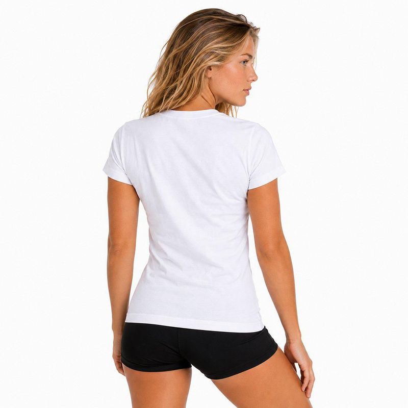 Playera Aficionado NFL Pittsburgh Steelers Manga Corta Blanco Mujer