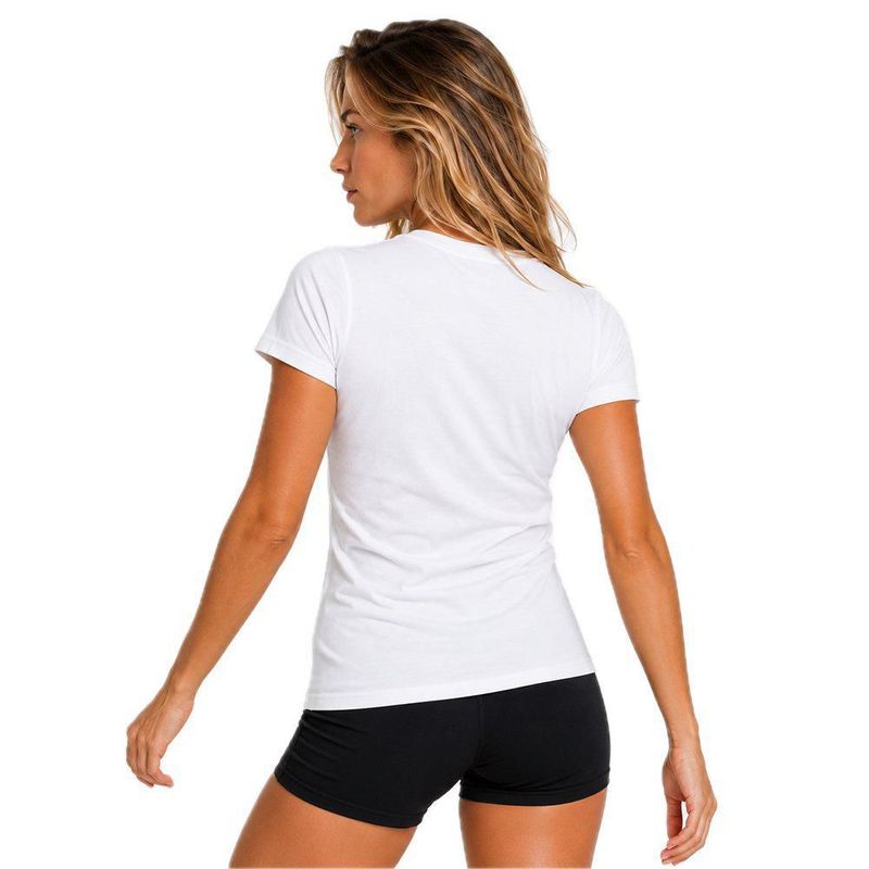 Playera Aficionado NFL New York Giants Manga Corta Blanco Mujer